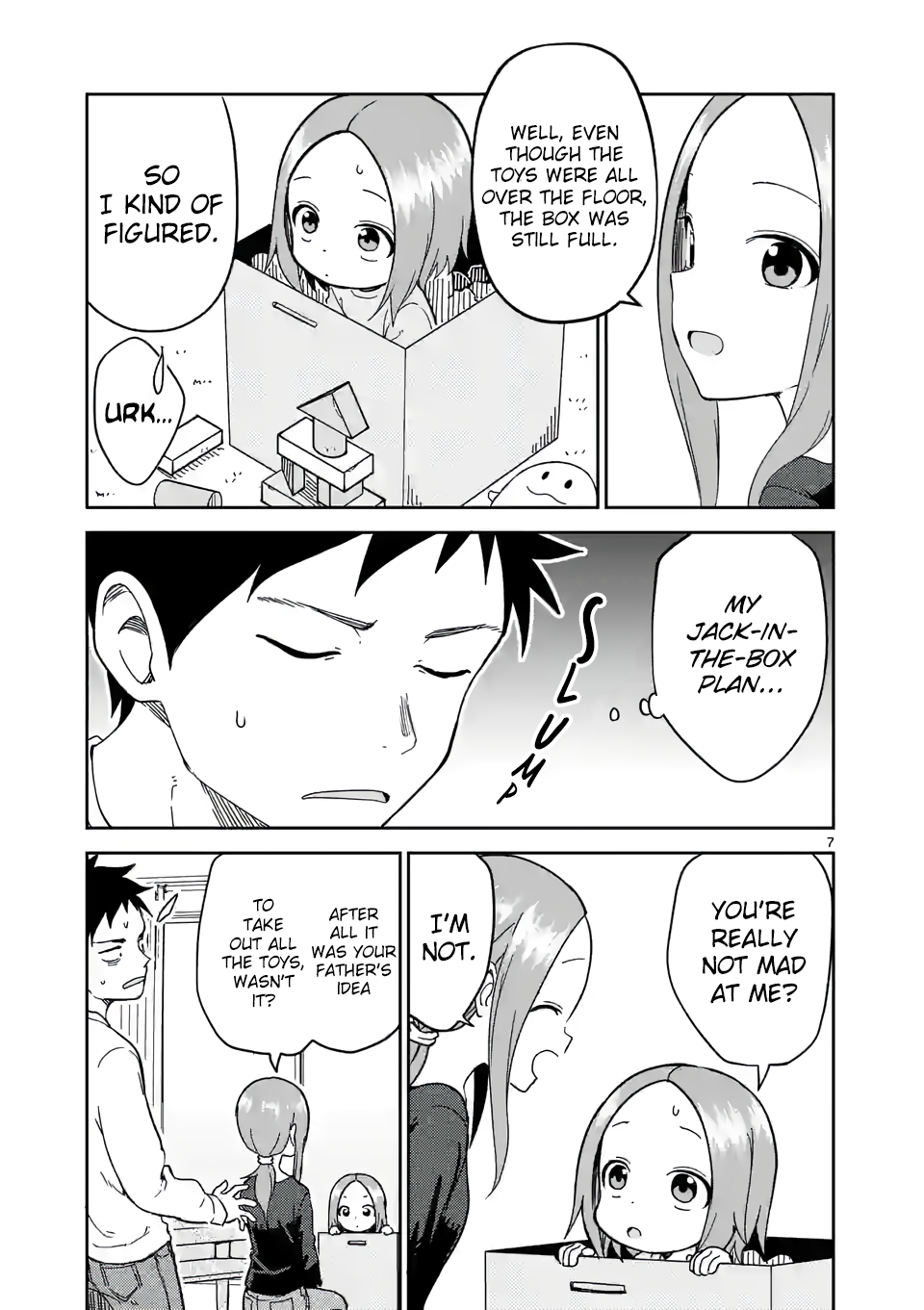 Karakai Jouzu no (Moto) Takagi-san Chapter 215 7